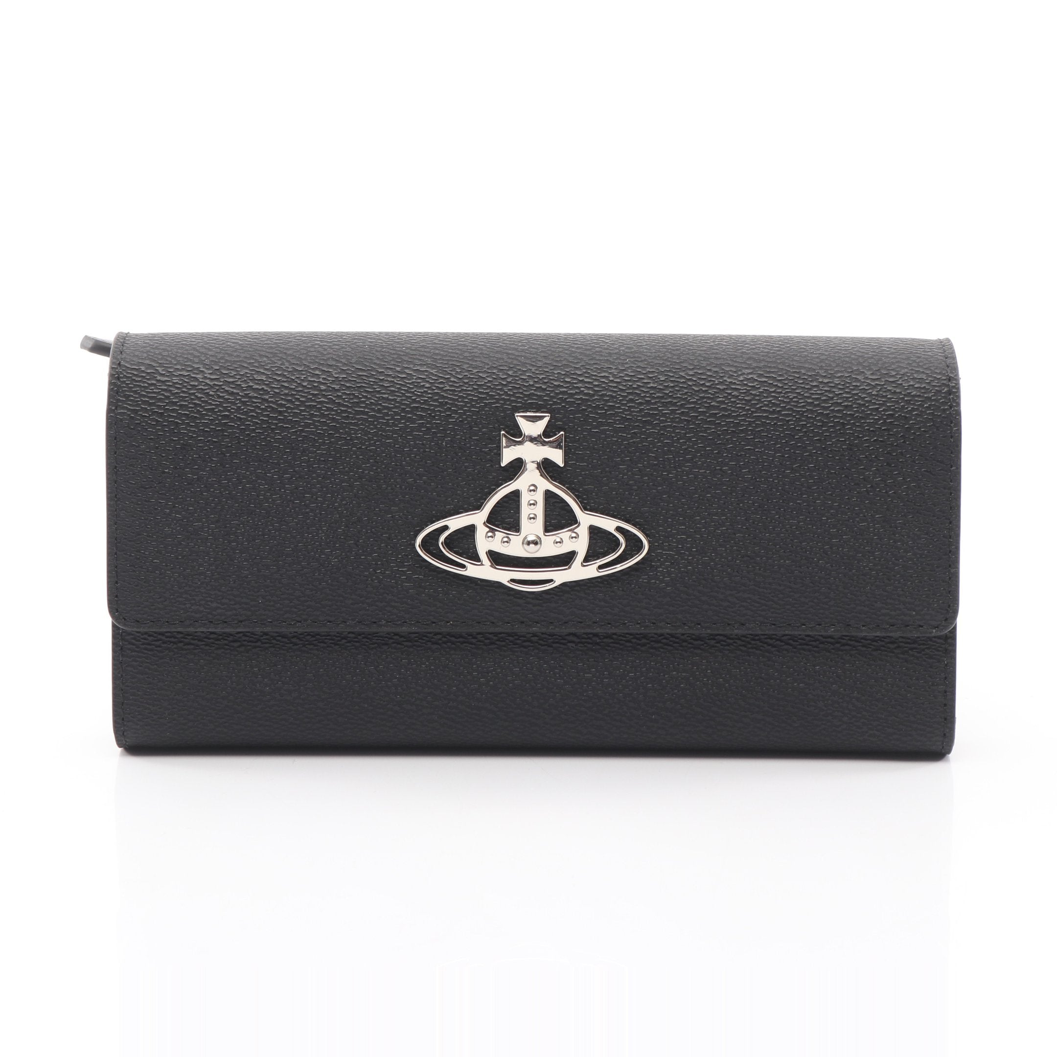 ヴィヴィアンウエストウッド Vivienne Westwood ANNIE LONG WALLET 二つ折り長財布 財布 フェイクレザー レディース ブラック系 51060056S000RN405 【新品】 ANNIE LONG WALLET 二つ折り長財布 フェイクレザー ブラック