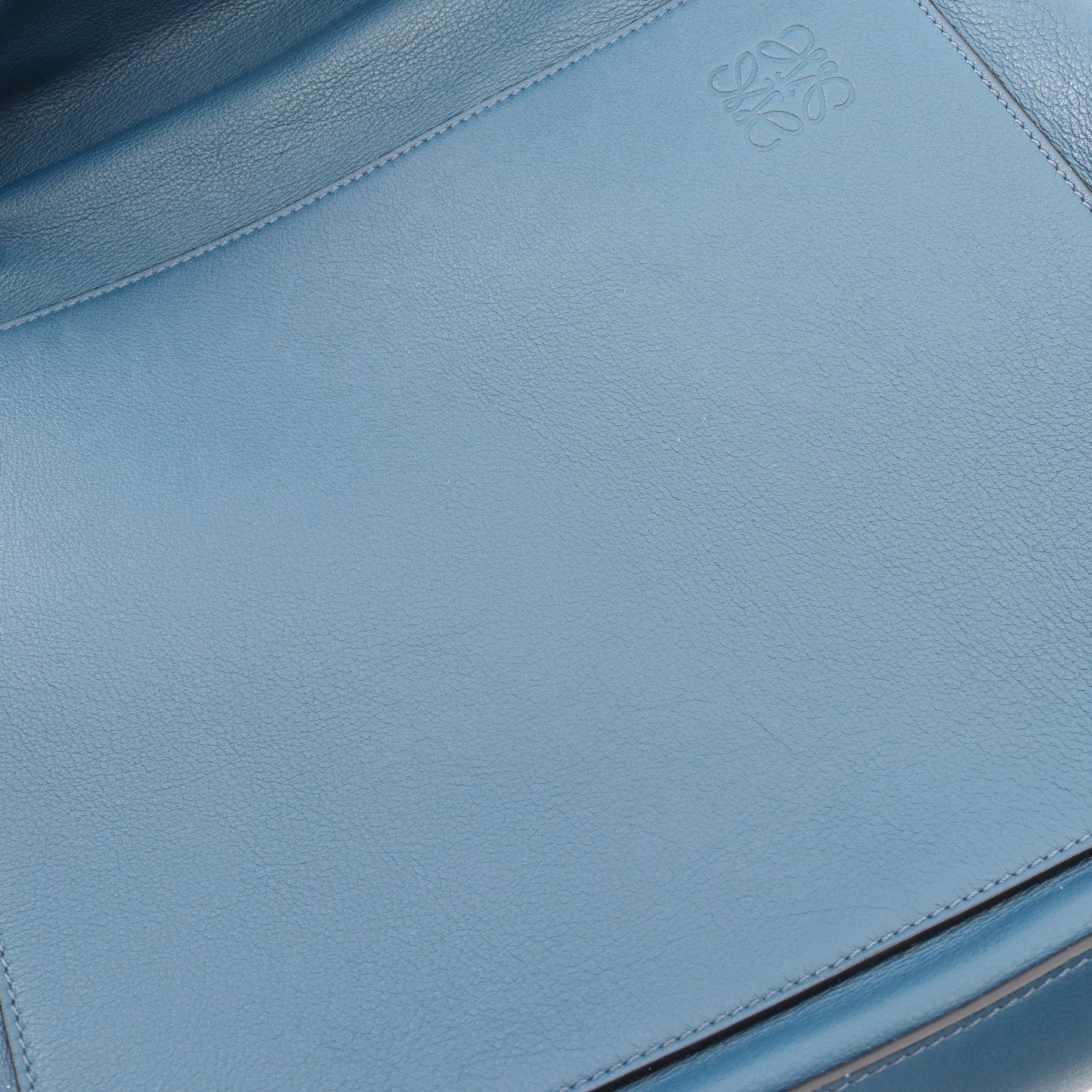 GOYA ゴヤ バックパック リュックサック レザー ダークブルー ロエベ バッグ LOEWE
