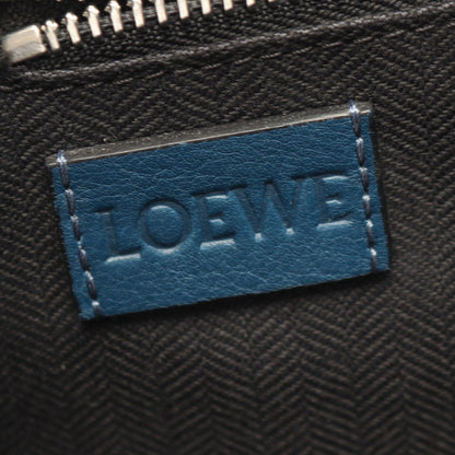 GOYA ゴヤ バックパック リュックサック レザー ダークブルー ロエベ バッグ LOEWE