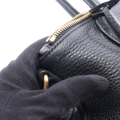 VIT.DAINO 2WAY ハンドバッグ レザー ブラック プラダ バッグ PRADA