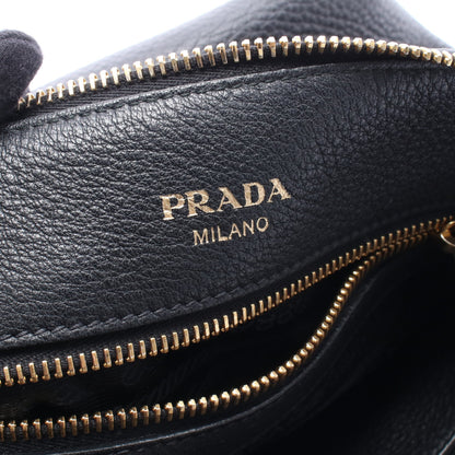 VIT.DAINO 2WAY ハンドバッグ レザー ブラック プラダ バッグ PRADA