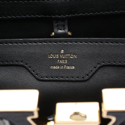 カプシーヌMM Since1854 ノワール 2WAY ハンドバッグ レザー ブラック ルイヴィトン バッグ LOUIS VUITTON