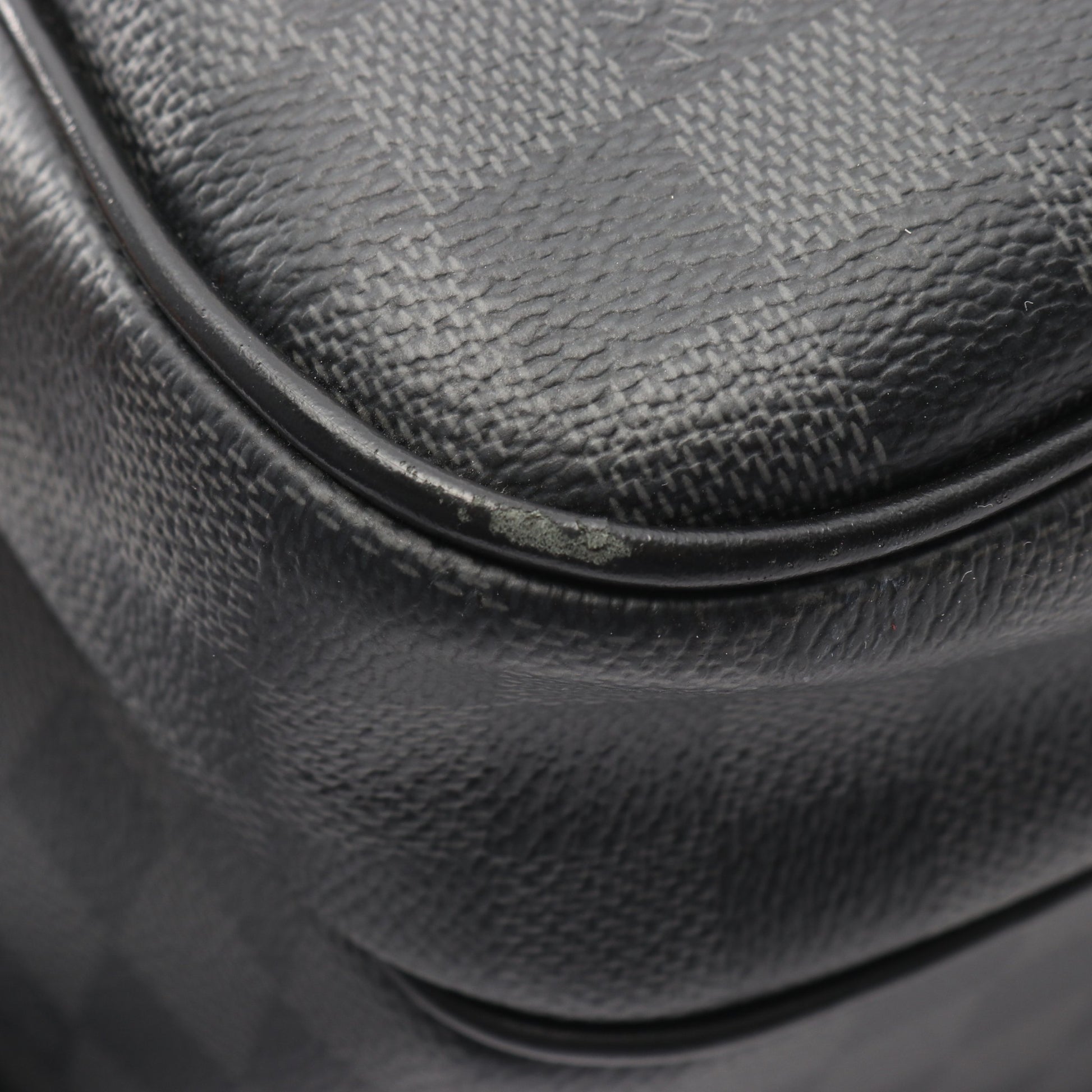 ミカエル ダミエグラフィット バックパック リュックサック PVC レザー ブラック ルイヴィトン バッグ LOUIS VUITTON