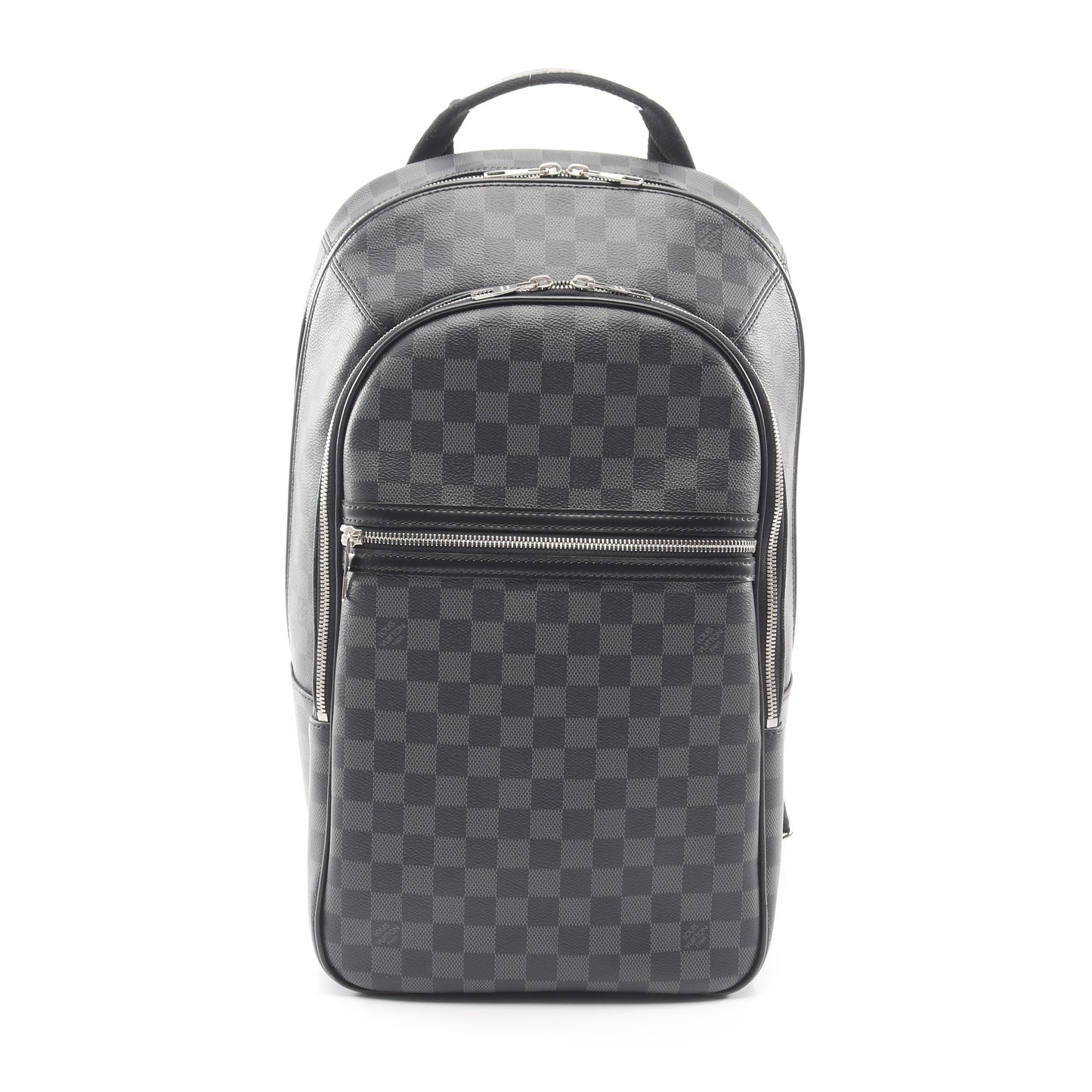 ミカエル ダミエグラフィット バックパック リュックサック PVC レザー ブラック ルイヴィトン バッグ LOUIS VUITTON
