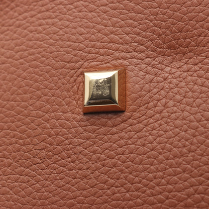 THE STUDIO21 2WAY ハンドバッグ レザー ブラウン フェラガモスポーツ バッグ Salvatore Ferragamo SPORT