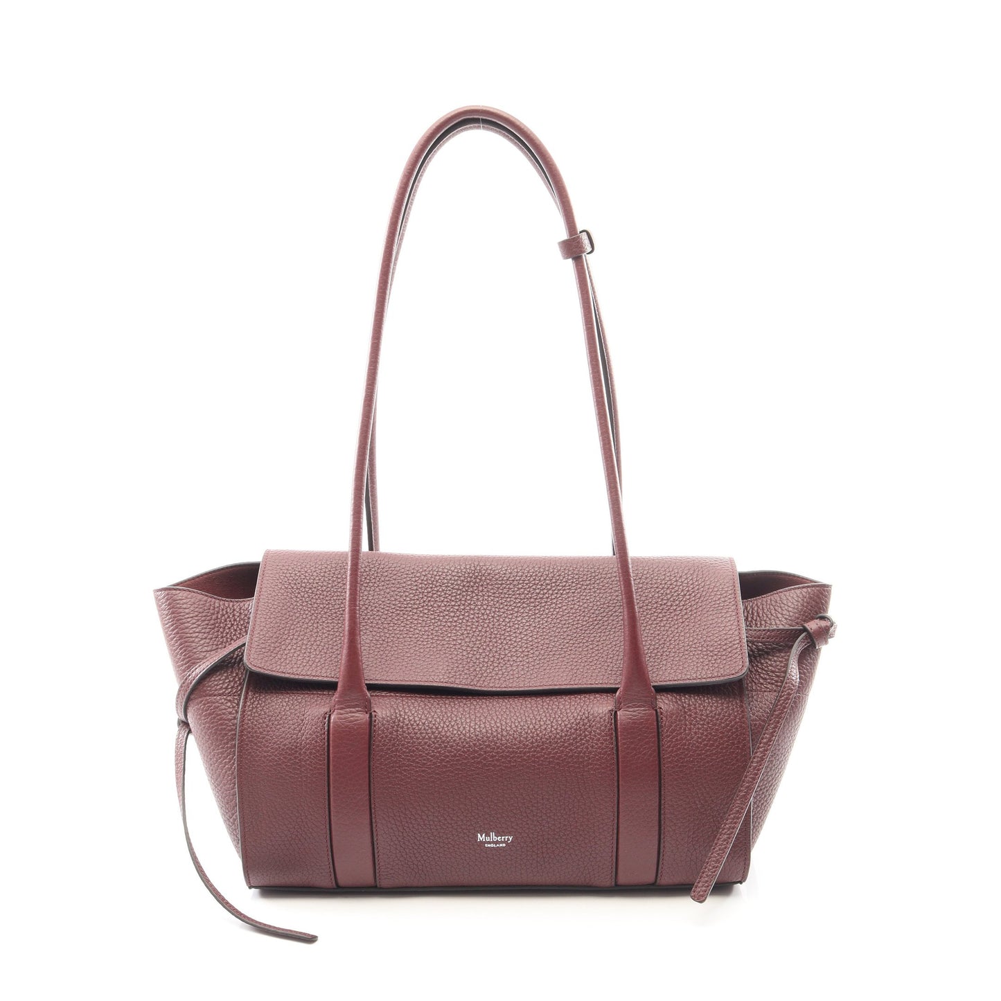 スモール ソフト ベイズウォーター ショルダーバッグ トートバッグ レザー ボルドー マルベリー バッグ MULBERRY