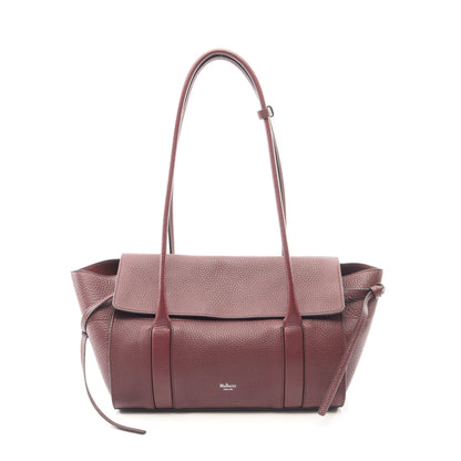 スモール ソフト ベイズウォーター ショルダーバッグ トートバッグ レザー ボルドー マルベリー バッグ MULBERRY