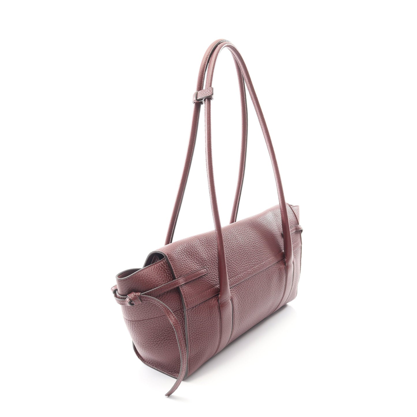 スモール ソフト ベイズウォーター ショルダーバッグ トートバッグ レザー ボルドー マルベリー バッグ MULBERRY