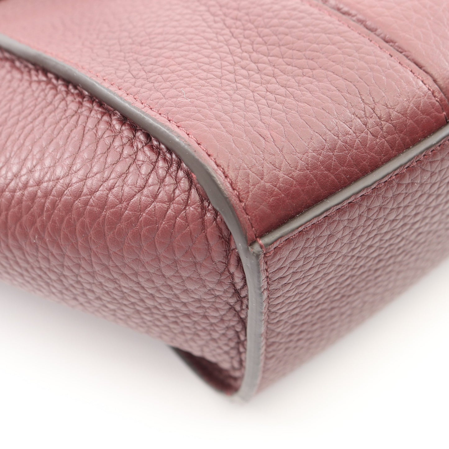 スモール ソフト ベイズウォーター ショルダーバッグ トートバッグ レザー ボルドー マルベリー バッグ MULBERRY