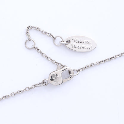 DIAMANTE HEART ネックレス ラインストーン シルバー レッド クリア ヴィヴィアンウエストウッド アクセサリー Vivienne Westwood