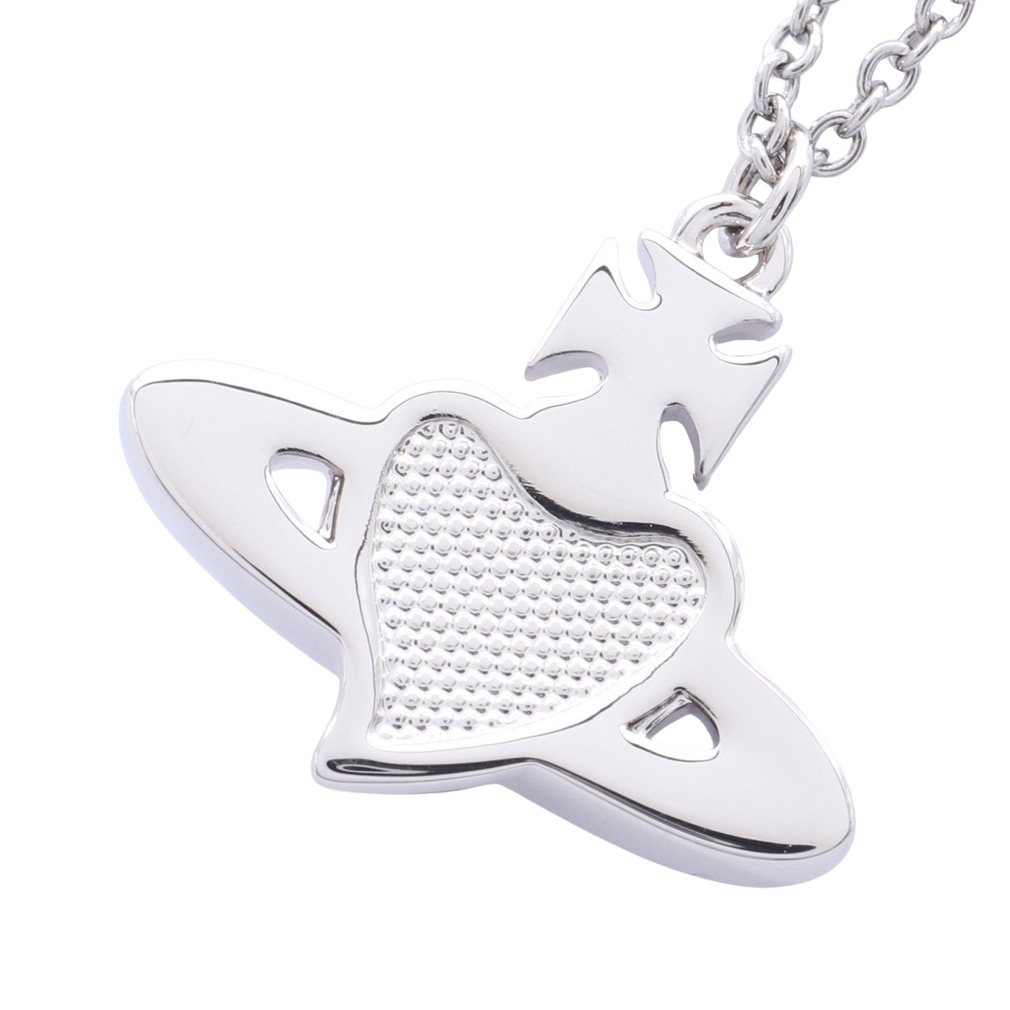 DIAMANTE HEART ネックレス ラインストーン シルバー レッド クリア ヴィヴィアンウエストウッド アクセサリー Vivienne Westwood