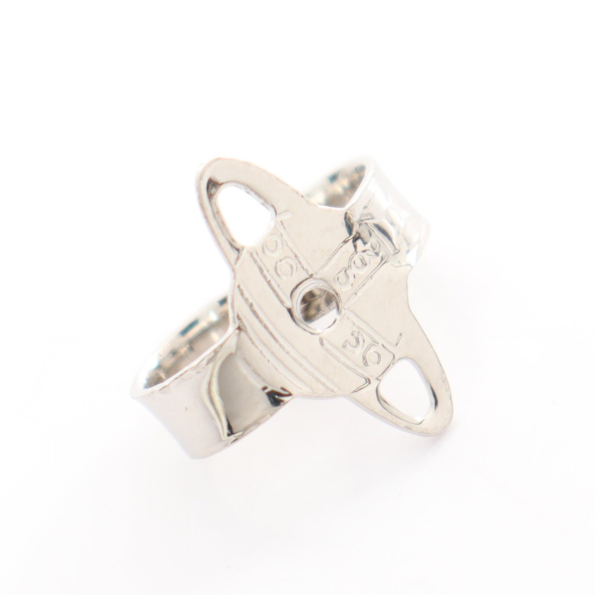 NANO SOLITAIRE オーブ ピアス ラインストーン シルバー ライトグリーン ヴィヴィアンウエストウッド アクセサリー Vivienne Westwood