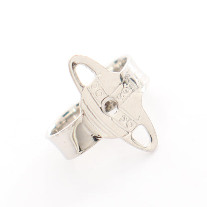 NANO SOLITAIRE オーブ ピアス ラインストーン シルバー ライトグリーン ヴィヴィアンウエストウッド アクセサリー Vivienne Westwood
