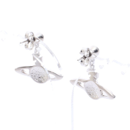 MINI BAS RELIEF DROP ピアス ラインストーン シルバー ライトパープル ヴィヴィアンウエストウッド アクセサリー Vivienne Westwood