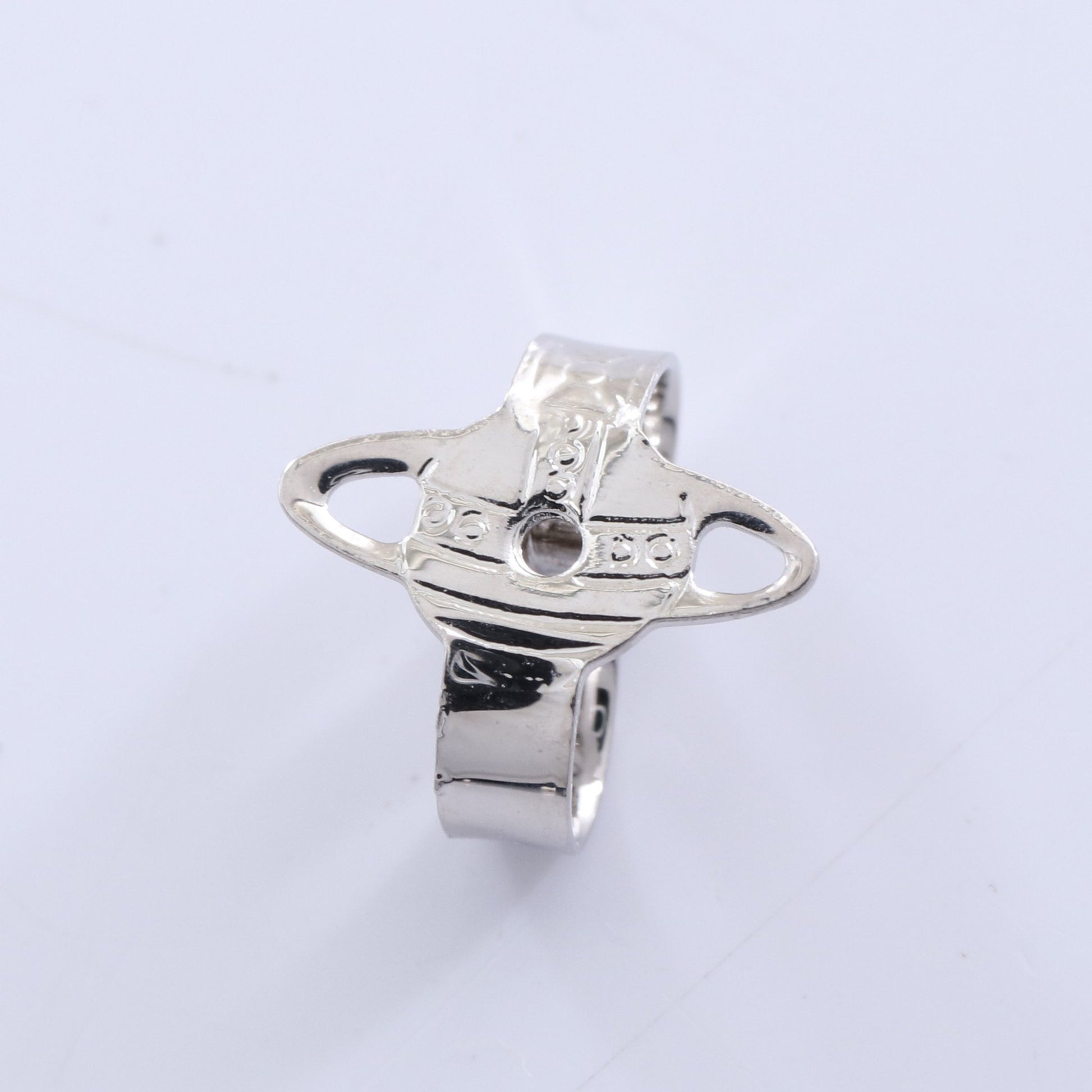 MINI BAS RELIEF DROP ピアス ラインストーン シルバー ライトパープル ヴィヴィアンウエストウッド アクセサリー Vivienne Westwood