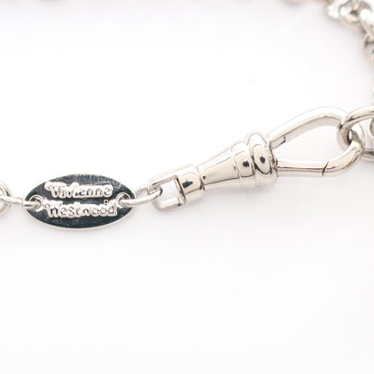 NEW PETITE ORB ブレスレット ラインストーン シルバー マルチカラー ヴィヴィアンウエストウッド アクセサリー Vivienne Westwood