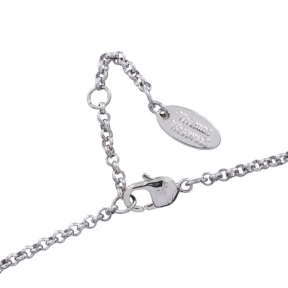 NEW TINY ORB ネックレス ラインストーン シルバー マルチカラー ヴィヴィアンウエストウッド アクセサリー Vivienne Westwood