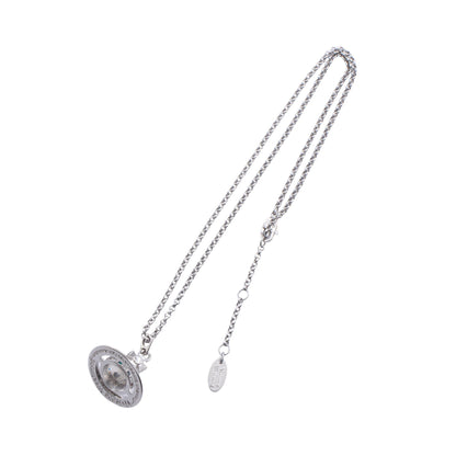 NEW TINY ORB ネックレス ラインストーン シルバー マルチカラー ヴィヴィアンウエストウッド アクセサリー Vivienne Westwood