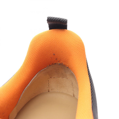 ジミー スニーカー ファブリック スエード ブラック オレンジ エルメス シューズ HERMES