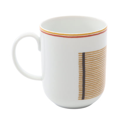 ソーエルメス マグカップ 食器 陶器 ホワイト マルチカラー エルメス 財布・小物 HERMES