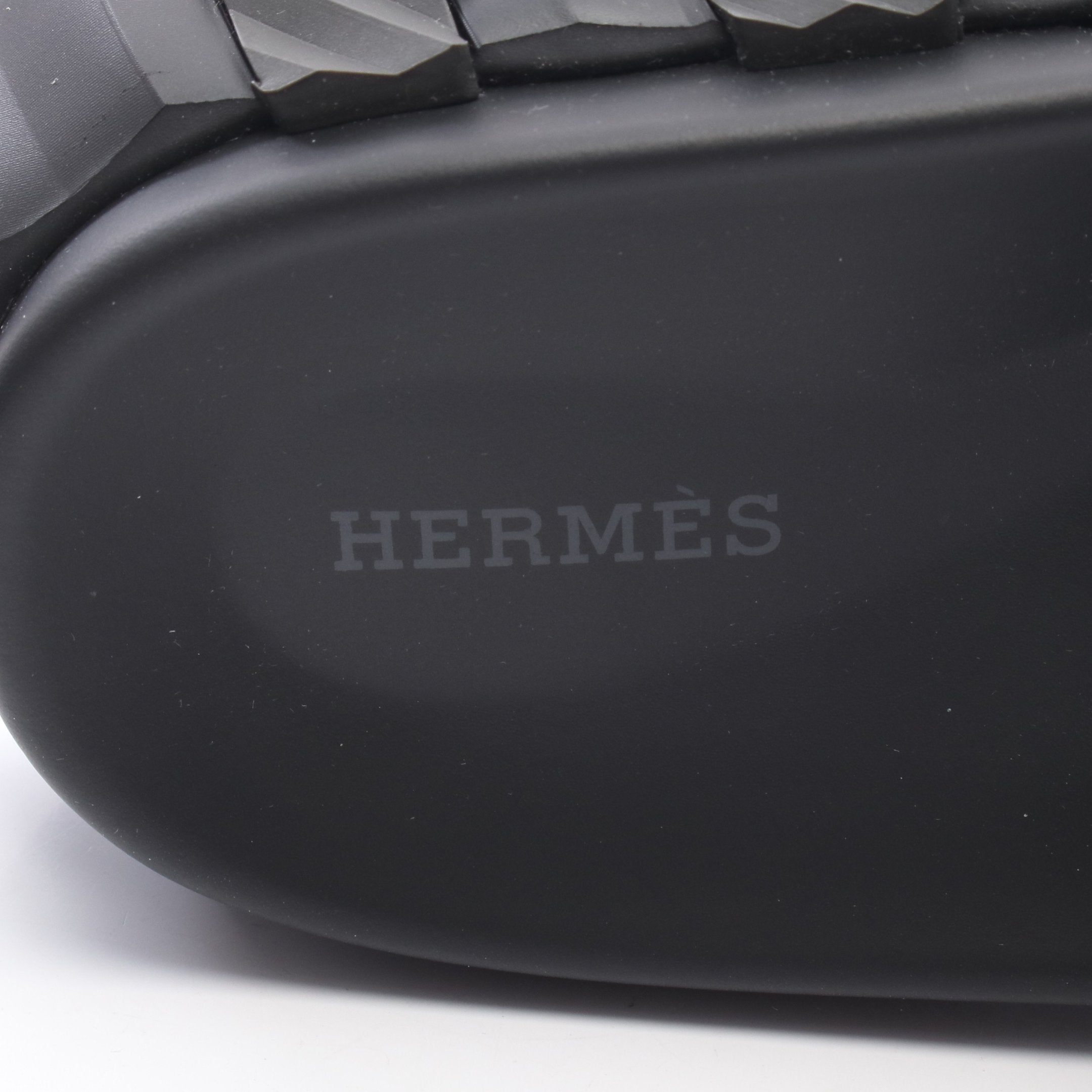 インフラ スライドサンダル レザー スエード ブラック エルメス – RECLO