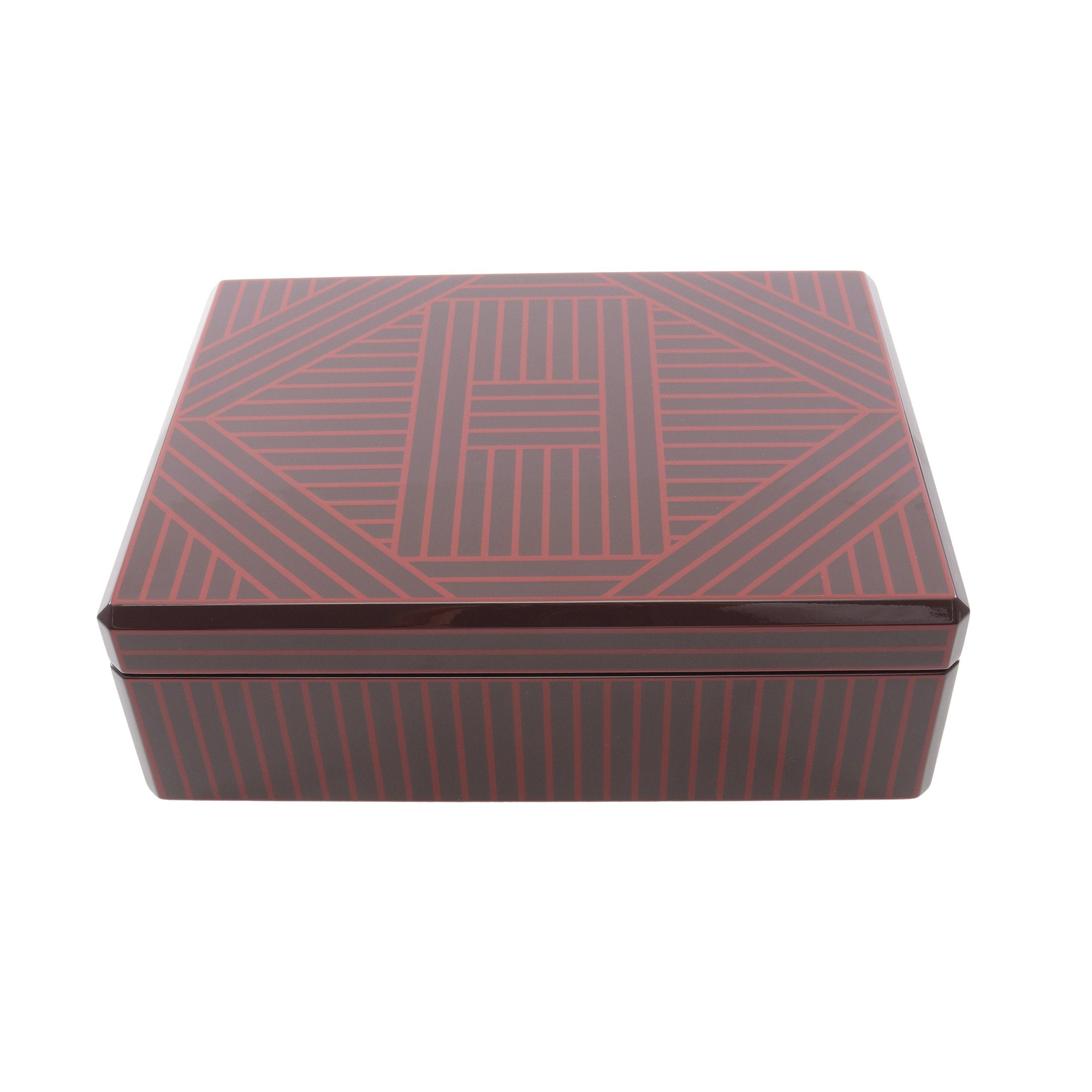 ◎ HERMES エルメス ツイリーボックス 小物入れ ボルドー ファセット Hリュバン ブリック ウォッチケース ジュエリーケース 小物