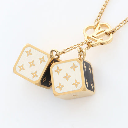 コリエ ゲーム オン ネックレス GP ゴールド ブラック ホワイト ルイヴィトン アクセサリー LOUIS VUITTON