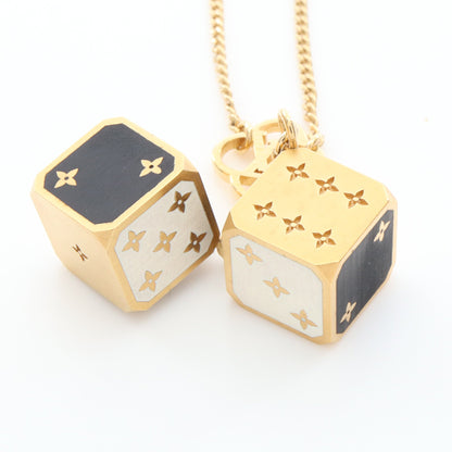 コリエ ゲーム オン ネックレス GP ゴールド ブラック ホワイト ルイヴィトン アクセサリー LOUIS VUITTON