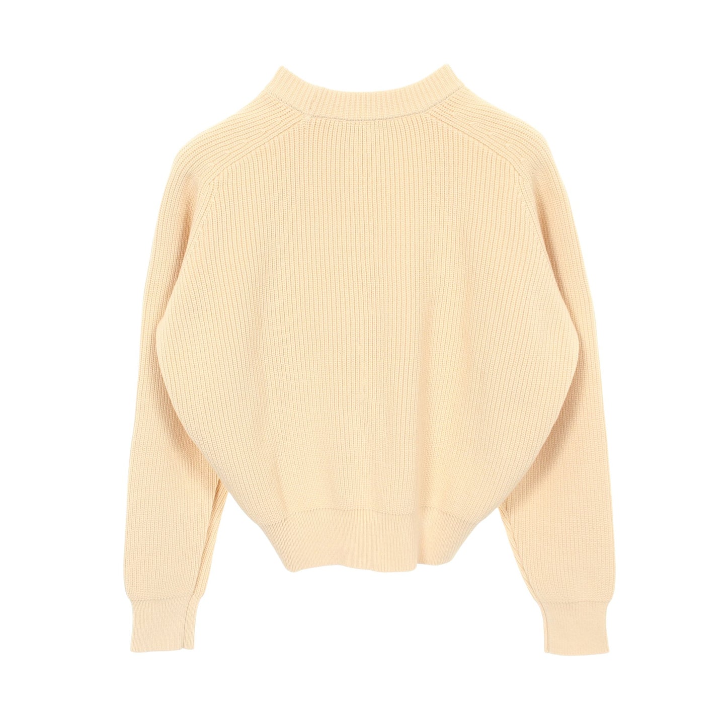 フォックスヘッド ニット コットン アイボリー メゾンキツネ トップス MAISON KITSUNE