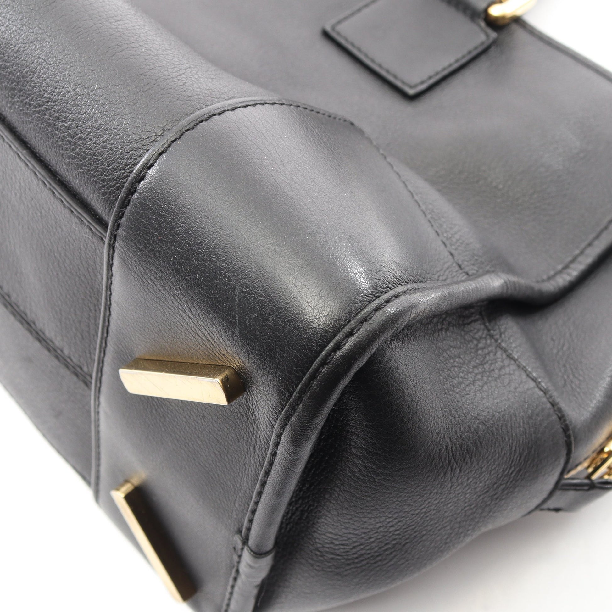 アマソナ36 2WAY ハンドバッグ レザー ブラック ロエベ バッグ LOEWE