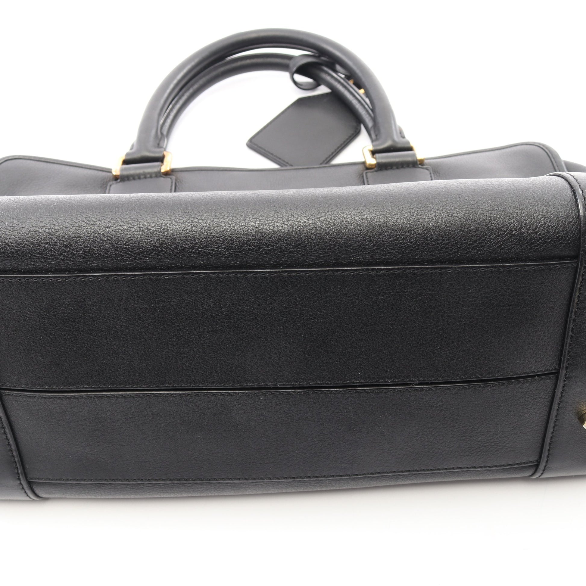 アマソナ36 2WAY ハンドバッグ レザー ブラック ロエベ バッグ LOEWE