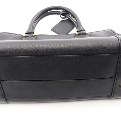 アマソナ36 2WAY ハンドバッグ レザー ブラック ロエベ バッグ LOEWE
