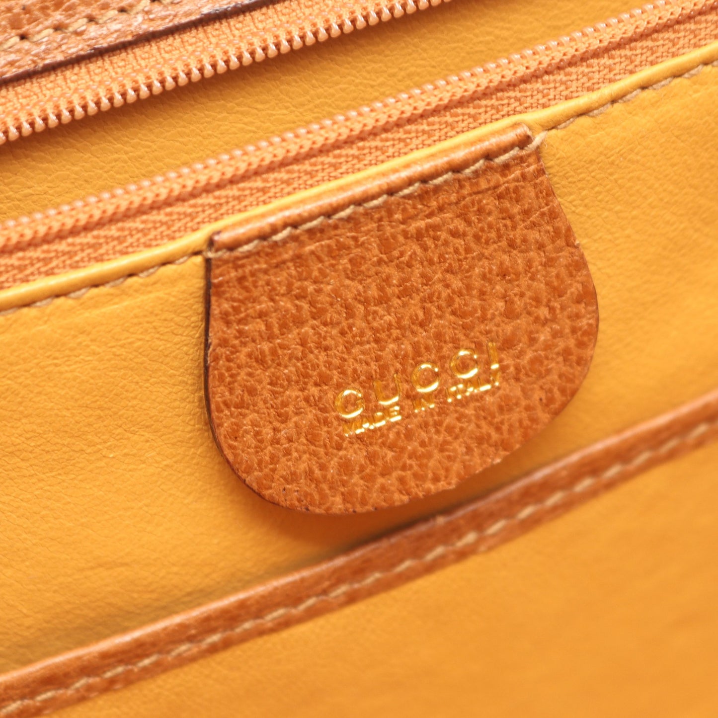 バンブー 2WAY ハンドバッグ レザー ブラウン グッチ バッグ GUCCI
