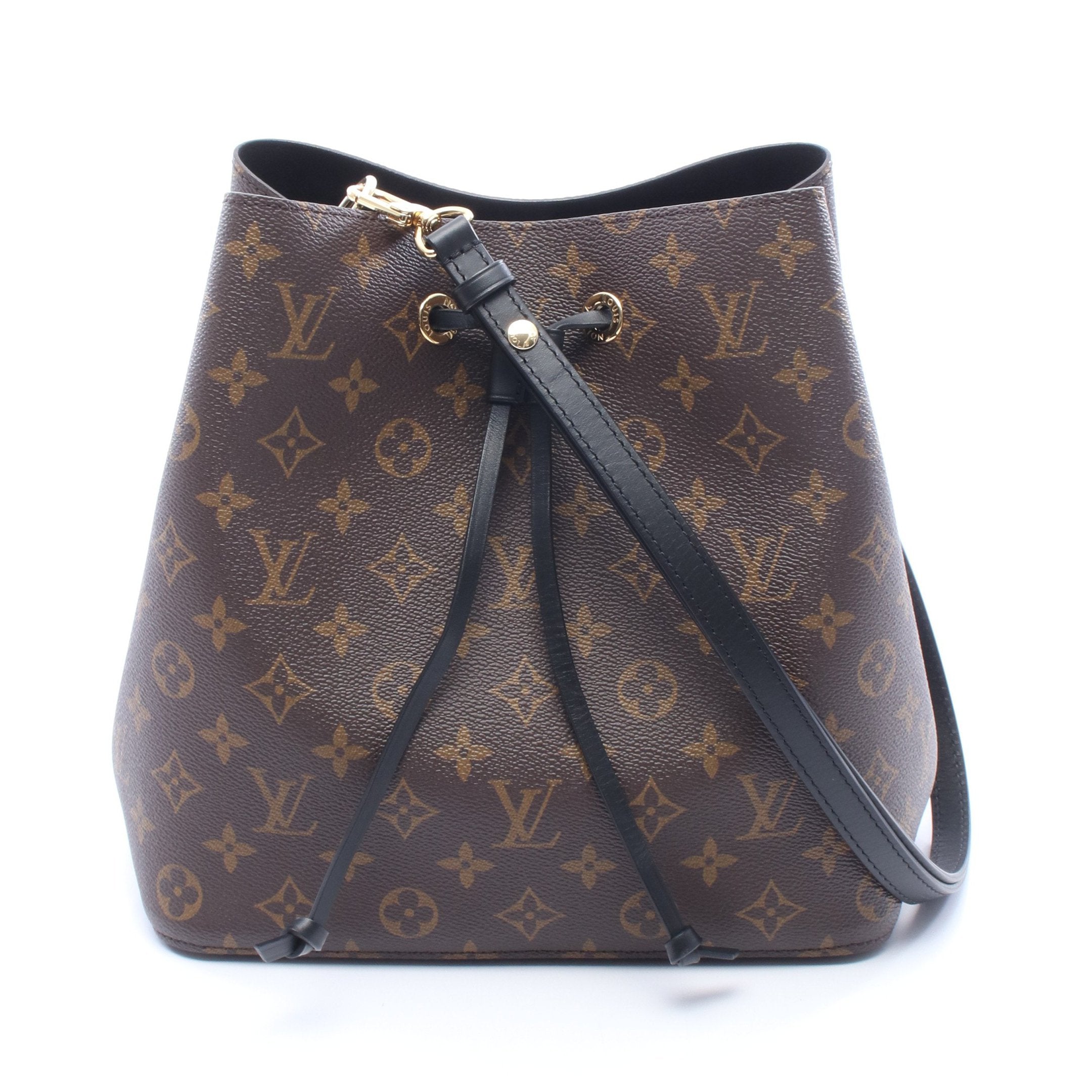 ルイ・ヴィトン LOUIS VUITTON ネオノエ ショルダーバッグ バッグ PVCコーティングキャンバス レザー モノグラム ノワール レディース ブラウン系 / ブラック系 M44020 【中古】 LOUIS VUITTON - LOUIS VUITTON ルイ・ヴィトン ショルダーバッグ