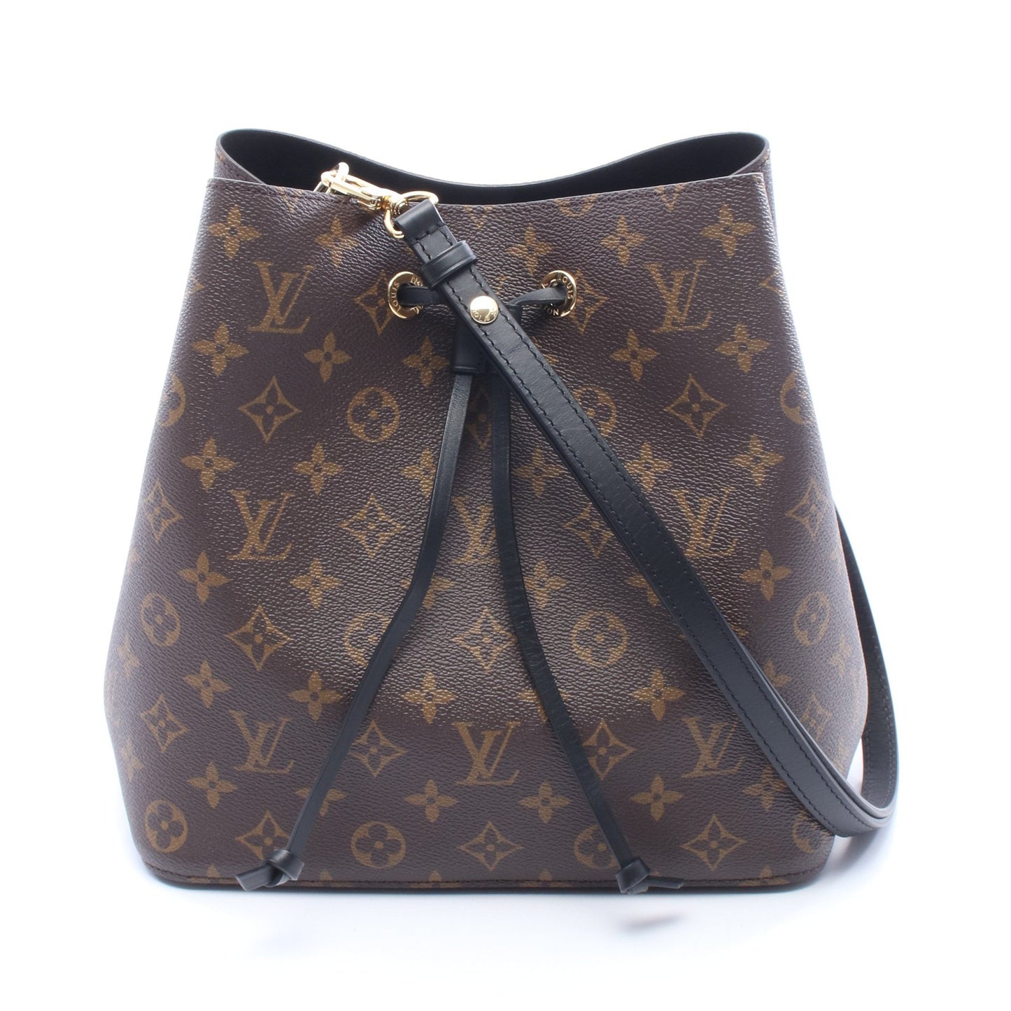 ネオノエ モノグラム ノワール ショルダーバッグ PVC レザー ブラウン ブラック ルイヴィトン バッグ LOUIS VUITTON