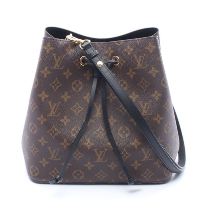 ネオノエ モノグラム ノワール ショルダーバッグ PVC レザー ブラウン ブラック ルイヴィトン バッグ LOUIS VUITTON