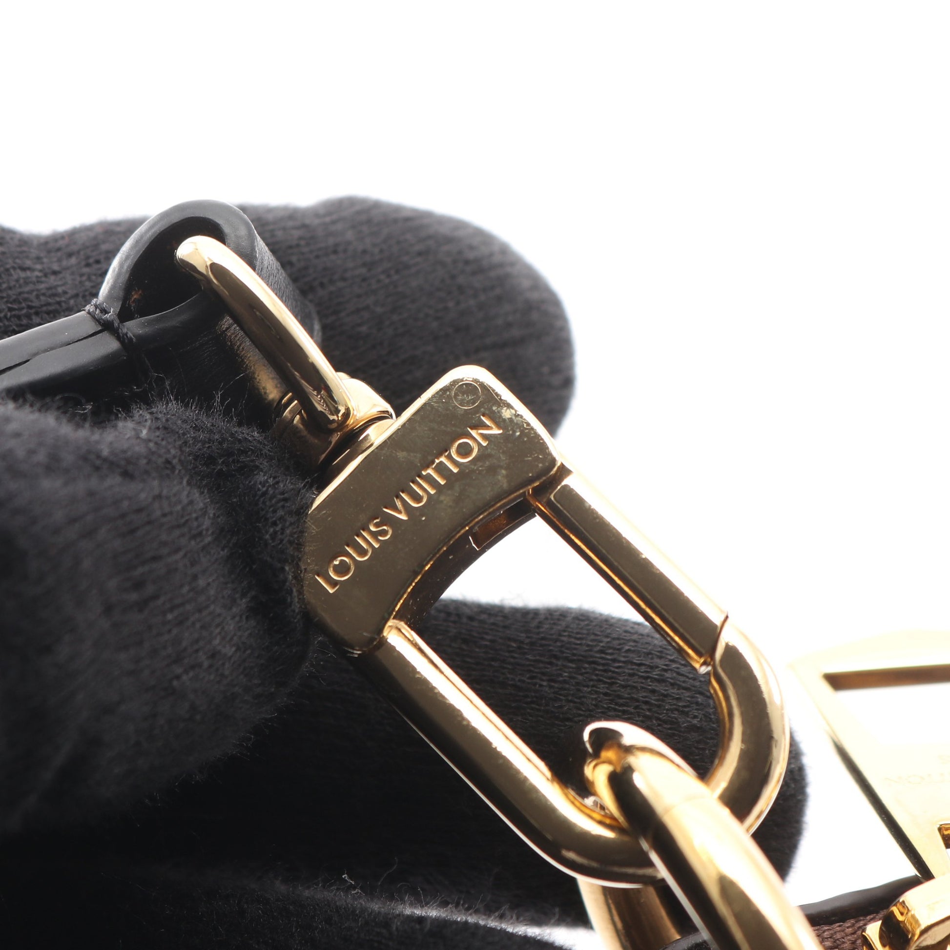 オデオン NM PM モノグラム ノワール ショルダーバッグ PVC レザー ブラウン ブラック ルイヴィトン バッグ LOUIS VUITTON