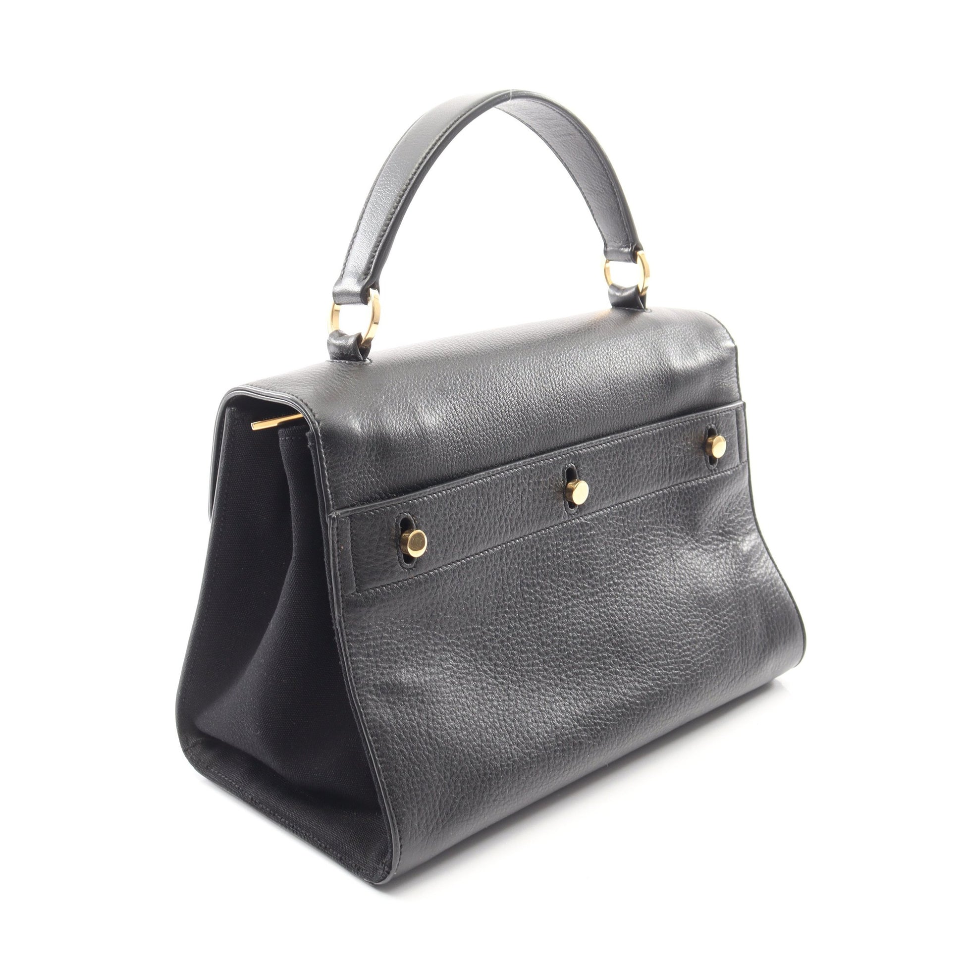 ミューズトゥ 2WAY ハンドバッグ レザー ブラック サンローランパリ バッグ SAINT LAURENT PARIS