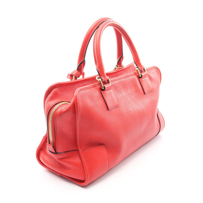 アマソナ36 2WAY ハンドバッグ レザー オレンジレッド ロエベ バッグ LOEWE