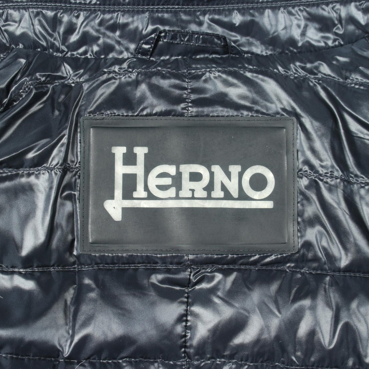 ダウンジャケット ナイロン ネイビー ヘルノ アウター HERNO