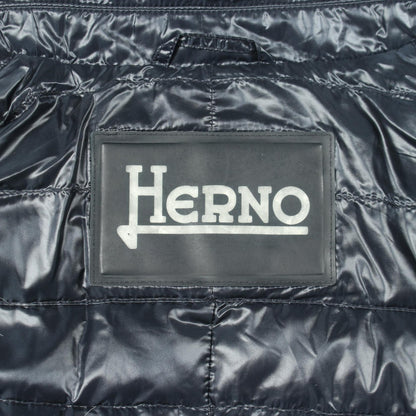 ダウンジャケット ナイロン ネイビー ヘルノ アウター HERNO