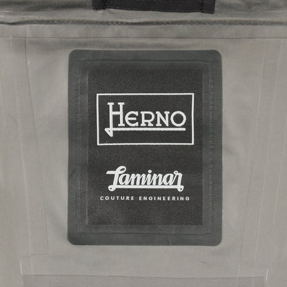 Laminar ラミナー フード付き スプリングコート ブラック ヘルノ アウター HERNO