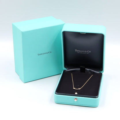 Tスマイル ミニ ダイヤ ネックレス ネックレス K18YG ダイヤモンド イエローゴールド クリア ティファニー アクセサリー TIFFANY & Co.