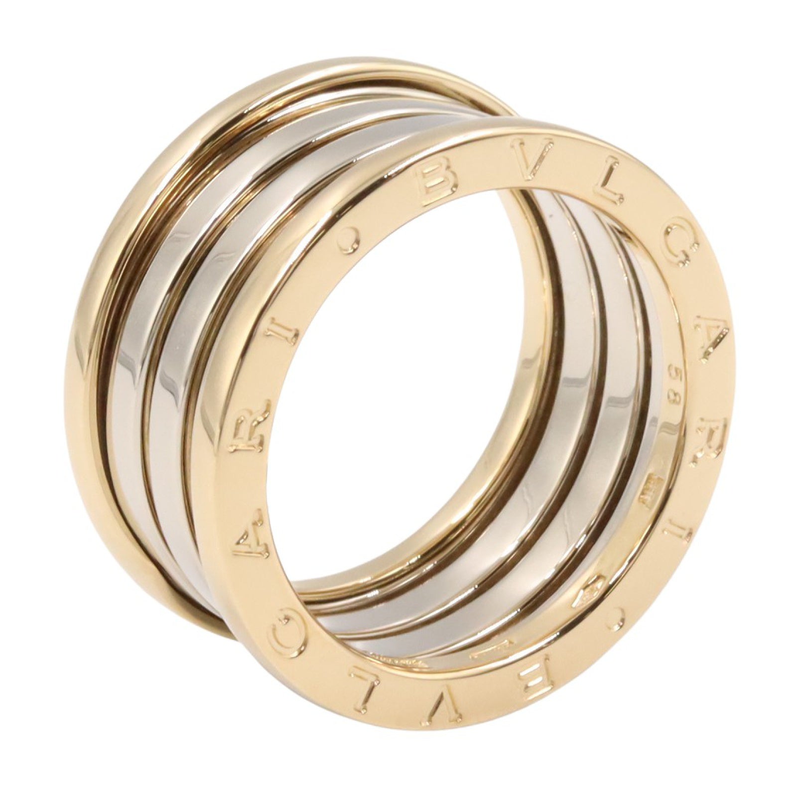 B-zero1 ビーゼロワン リング 4バンド リング 指輪 K18YG K18WG