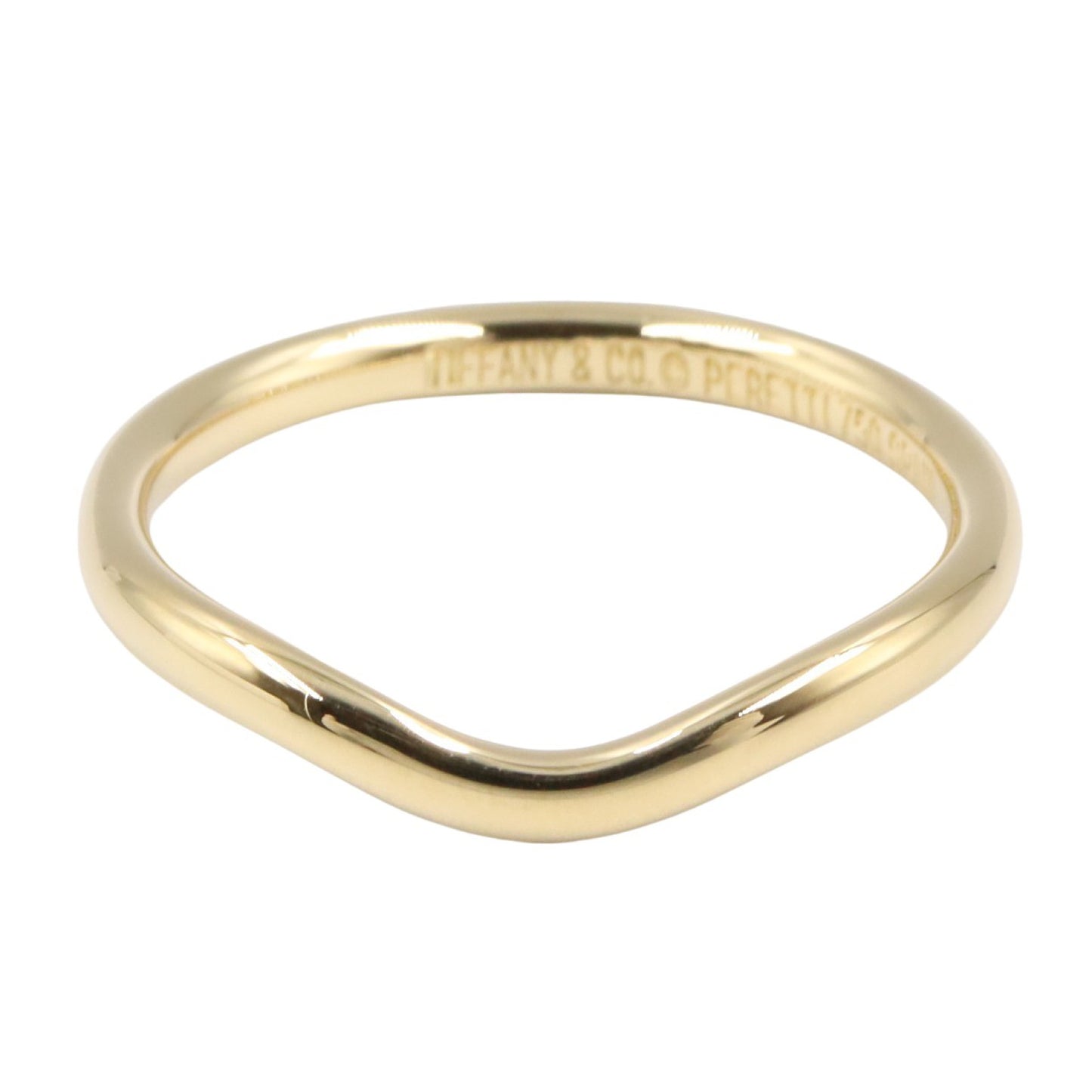 カーブドバンド リング リング 指輪 K18YG イエローゴールド ティファニー アクセサリー TIFFANY & Co.
