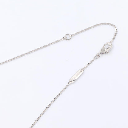 ヴィンテージアルハンブラ ギヨシェ 1PD ネックレス ネックレス K18WG ダイヤモンド ホワイトゴールド クリア ヴァンクリーフアンドアーペル アクセサリー Van Cleef & Arpels