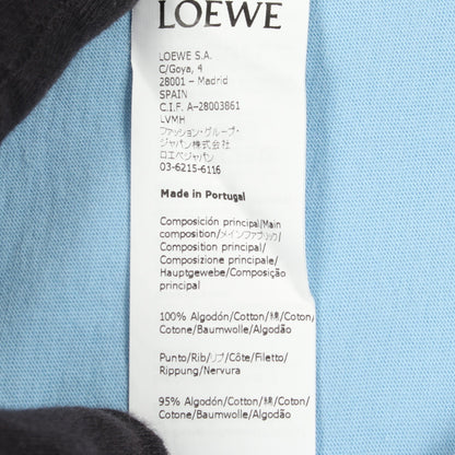 LOEWE × STUDIO GHIBLI となりのトトロ 半袖Tシャツ コットン ライトブルー ロエベ トップス LOEWE