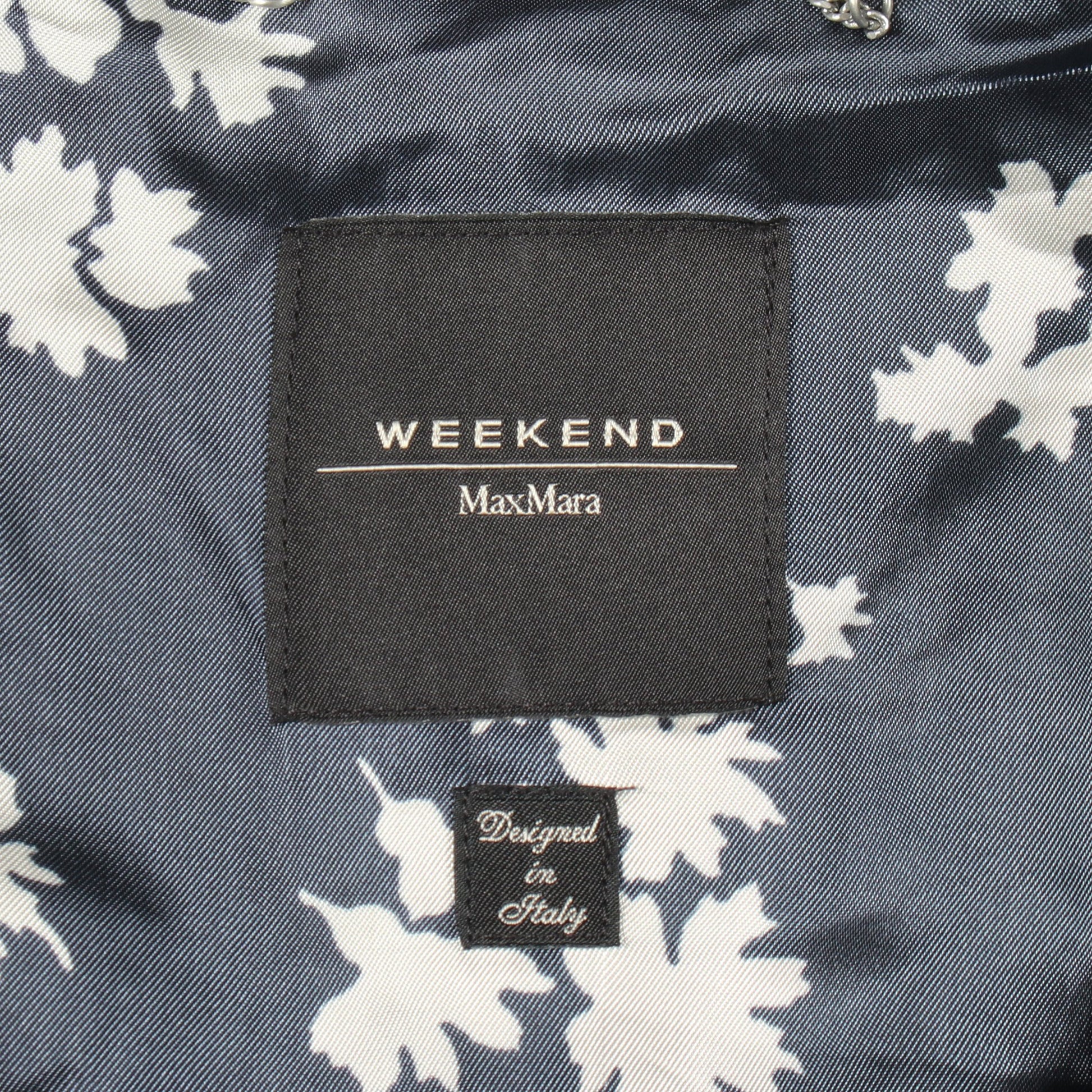 ダブルブレスト スプリングコート ネイビー マックスマーラウィークエンド アウター Max Mara Weekend