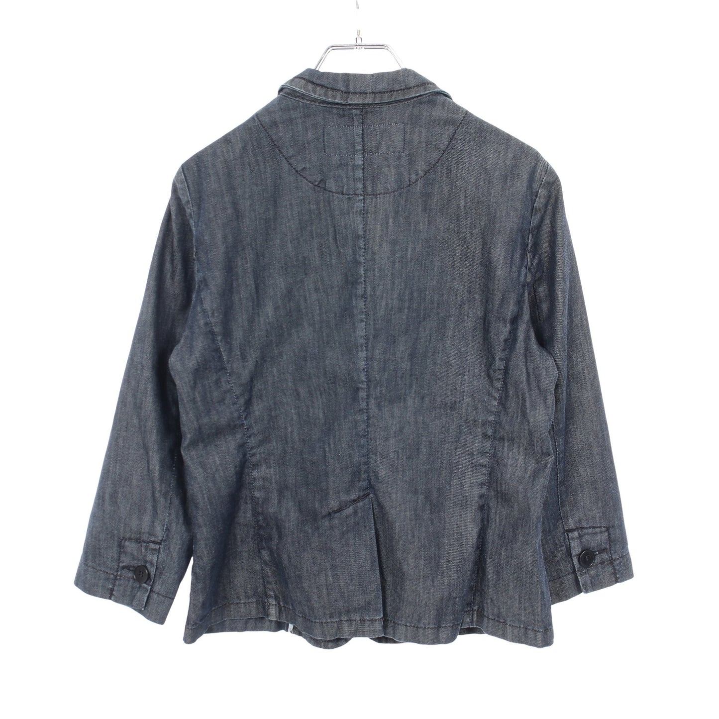 テーラードジャケット デニムジャケット コットン インディゴブルー マックスマーラウィークエンド アウター Max Mara Weekend