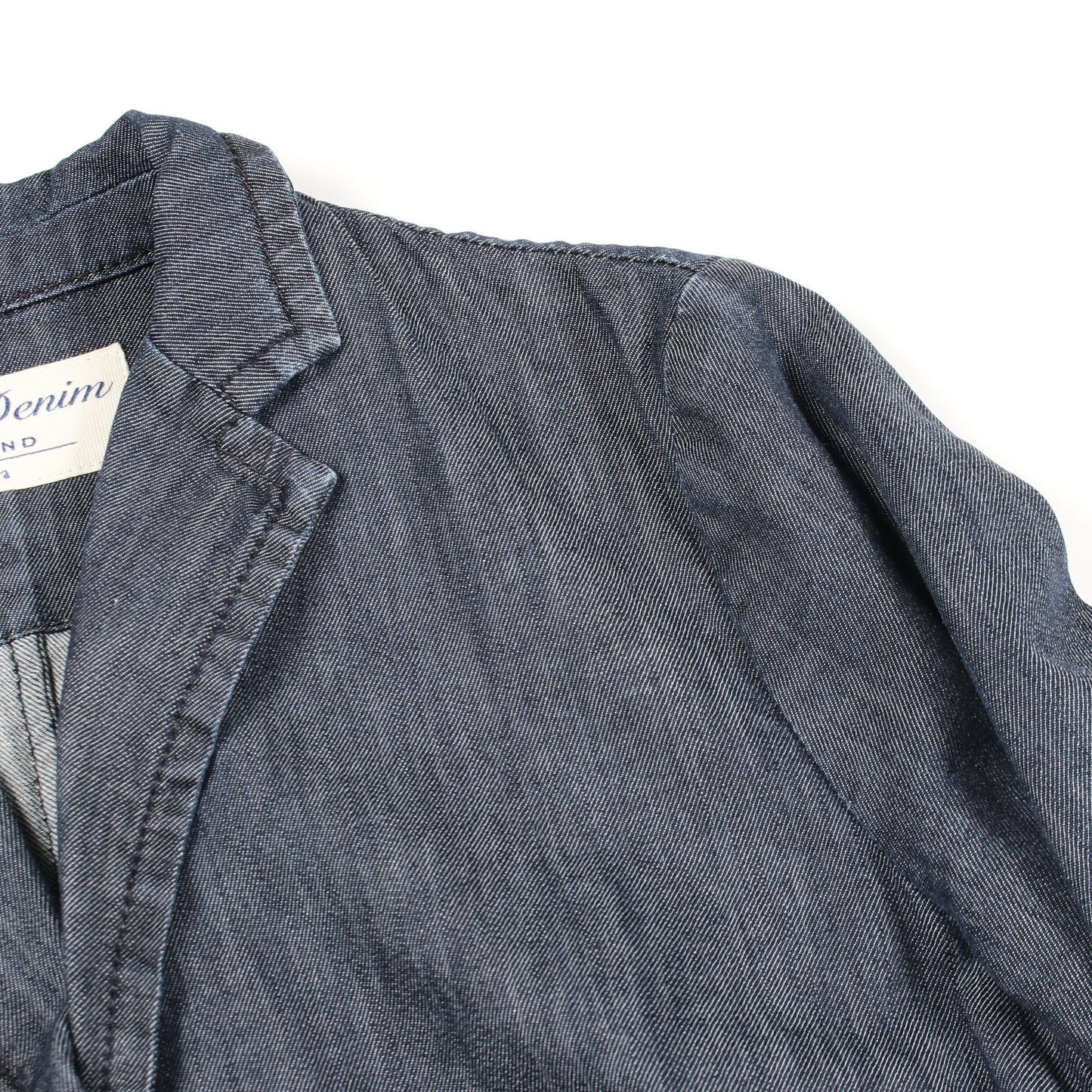 テーラードジャケット デニムジャケット コットン インディゴブルー マックスマーラウィークエンド アウター Max Mara Weekend